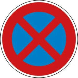 Straßenschild Absolutes Halteverbot