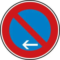 Straßenschild Eingeschränktes Halteverbot