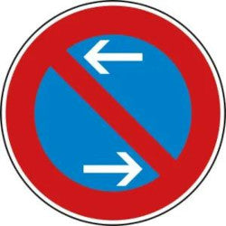 Straßenschild Eingeschränktes Halteverbot