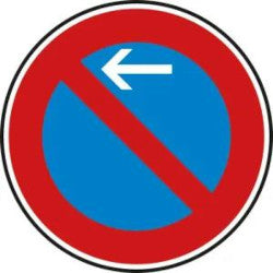 Straßenschild Eingeschränktes Halteverbot